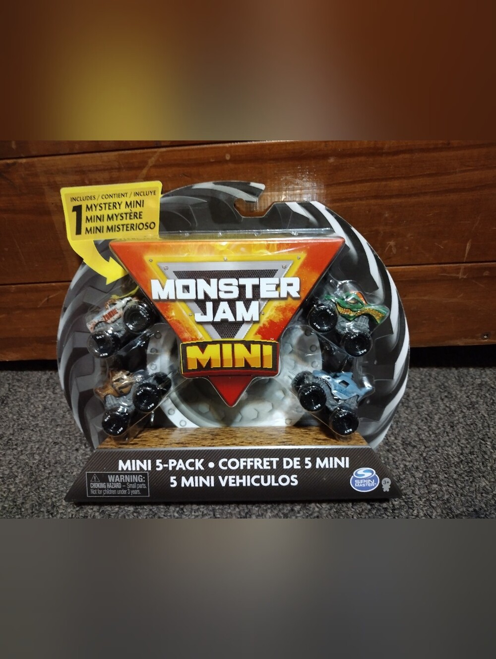 Monster Jam Mini 5-Pack Toy Vehicles - Multicolor